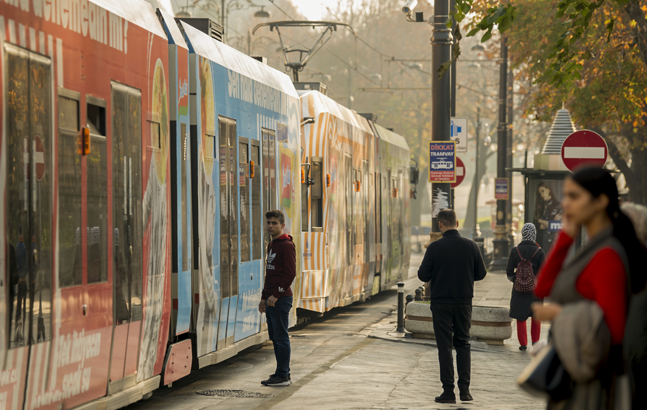 Colorful transit of a city that never stops - Istanbul