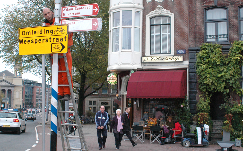 Looking around - Amsterdam