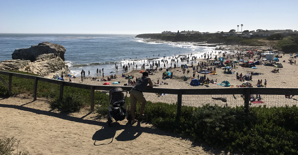 Natural Bridges State Beach, California